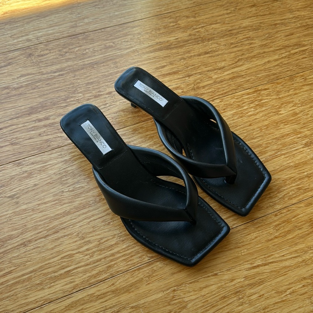 WORN ONCE Tony Bianco Kitten Heels